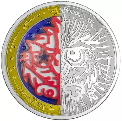 Portogallo Bordalo II - 10 EUROS silver Color BE 2023