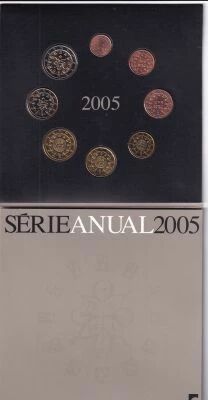 Portogallo EURO Coin Set - 1 Cent to 2 Euros - 2005