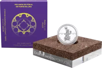 Portogallo Lisbon - Ibero-American Capitals - 7,5 euros silver BE Colour 2024