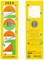 Portugal 1 euro 2024 Coincard BU - Marque-Page