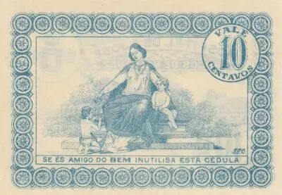 Portugal 10 Centavos -  San Jos� Hospital - 1920