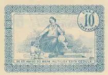 Portugal 10 Centavos - Hospital de San Jos&eacute; - 1920