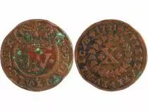 Portugal 10 Reis John V - Arms