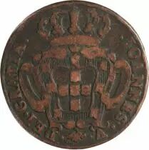 Portugal 10 Reis John V - Arms