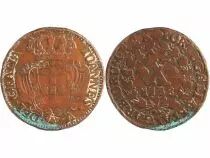 Portugal 10 Reis John V - Arms