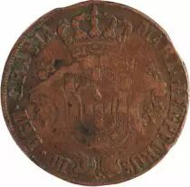 Portugal 10 Reis Maria I and Pedro III