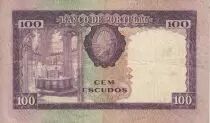 Portugal 100 Escudos - Pedro Nunes - 19-09-1961 - Série ANT