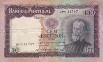 Portugal 100 Escudos - Pedro Nunes - 19-09-1961 - S&eacute;rie BPG