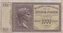 Portugal 1000 Drachmes Caesar - Ionian Island  - 1941 - F - P. M.17