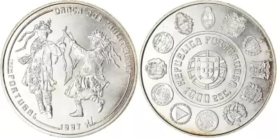 Portugal 1000 Escudos - Dance of the Pauliteiros - 1997