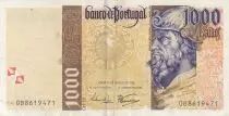 Portugal 1000 Escudos - Pedro Alvares Cabral - Boat - 12-03-1998 - Serial B