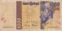 Portugal 1000 Escudos - Pedro Alvares Cabral - Boat - 1996 -  VG to F - P.188