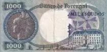 Portugal 1000 Escudos - Queen Maria II - 1963  - VF - P.172a