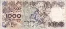 Portugal 1000 Escudos - Teofilo Braga - 1987 - P.181c