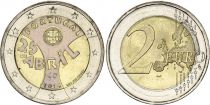 Portugal 2 Euros - 40 ans de la Révolution des ?illets  - Hologramme - 2014