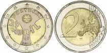 Portugal 2 Euros - 40 ans de la R&eacute;volution des ?illets  - Hologramme - 2014