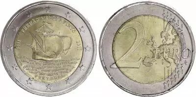 Portugal 2 Euros - 500�me anniversaire de la naissance de Fernao Mendes Pinto - 2011