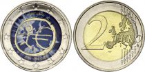 Portugal 2 Euros - EMU - Colorised - 2009