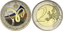 Portugal 2 Euros - Lusophonia Games - Colorised - 2009