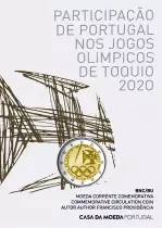 Portugal 2 EUROS COMM&Eacute;MO. BU PORTUGAL 2021 - JO Tokyo 2020