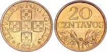 Portugal 20 Centavos - Republic - 1974