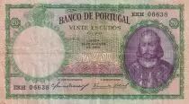 Portugal 20 Escudos -  Antonio luiz de Menezes - 1941