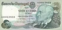 Portugal 20 Escudos - Gago Coutinho - 04-10-1978 - Série ASN