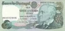 Portugal 20 Escudos - Gago Coutinho - 04-10-1978 - Série BKS
