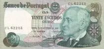 Portugal 20 Escudos - Gago Coutinho - 13-09-1978 - Série CL