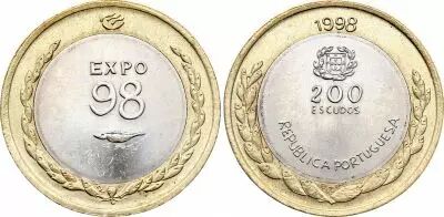 Portugal 200 Escudos - European Capital of Culture - 1994