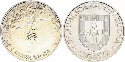 Portugal 25 Escudos - Ann�e internationale des enfants - 1985
