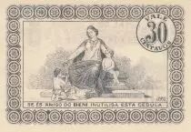 Portugal 30 Centavos - San Jos&eacute; Hospital - 1920