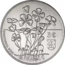 Portugal 5 EUROS PORTUGAL 2018 - Tr&egrave;fle &agrave; quatre feuilles