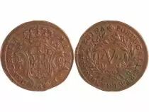 Portugal 5 Reis Maria I - Arms