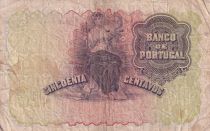 Portugal 50 centavos - Femme et bateau - 1918 -  Série 1JM - TB - P.112a