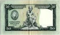 Portugal 50 Escudos, Fontes Pereira de Melo - 1955 - P.160 - VF +