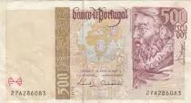 Portugal 500 Escudos - Joao De Barros - 17-04-1997 - Various serial