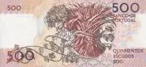 Portugal 500 Escudos - Mouzinho Da Silveira - 1987  - AU - P.180a