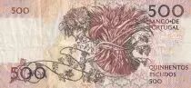Portugal 500 Escudos - Mouzinho Da Silveira - 1988 - Serial AXH - P.180e
