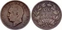 Portugal 500 Reis Luis 1st - 1882-1886