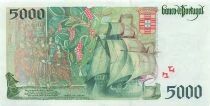 Portugal 5000 Escudos - Vasco de Gama - 1995 - P.190