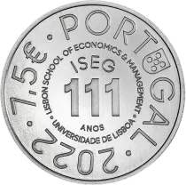 Portugal 7.5 EUROS 2022 - 111 years of ISEG