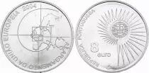 Portugal 8 Euros - Elargissement de l\'UE de 2004 - 2004 - Argent