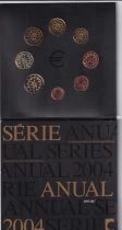 Portugal Coffret BU Euro - 1 centime &agrave; 2 euros - 2004