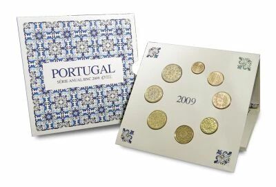 Portugal Coffret BU Euro - 1 centime � 2 euros - 2009