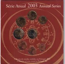 Portugal EURO Coin Set - 1 Cent to 2 Euros - 2003