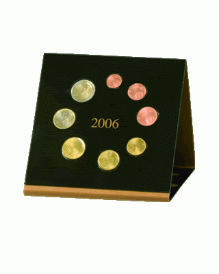 Portugal EURO Coin Set - 1 Cent to 2 Euros - 2006