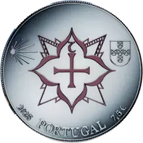 Portugal Lisbon - Ibero-American Capitals - 7,5 euros silver BE Colour 2024