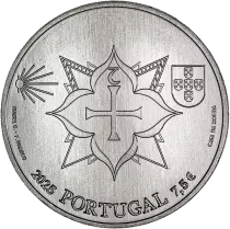 Portugal Lisbon - Ibero-American Capitals - 7,5 euros silver BE Colour 2024