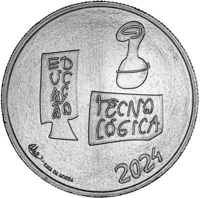 Portugal O Conhecimento (knowledge)- 5 EUROS 2024